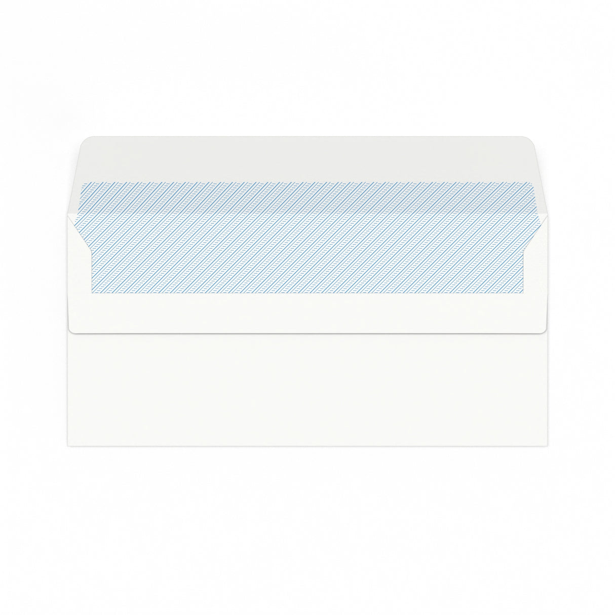 DL balts maksts ar pašlīmējošu plombu, 100 g/m² (110 x 220 mm)