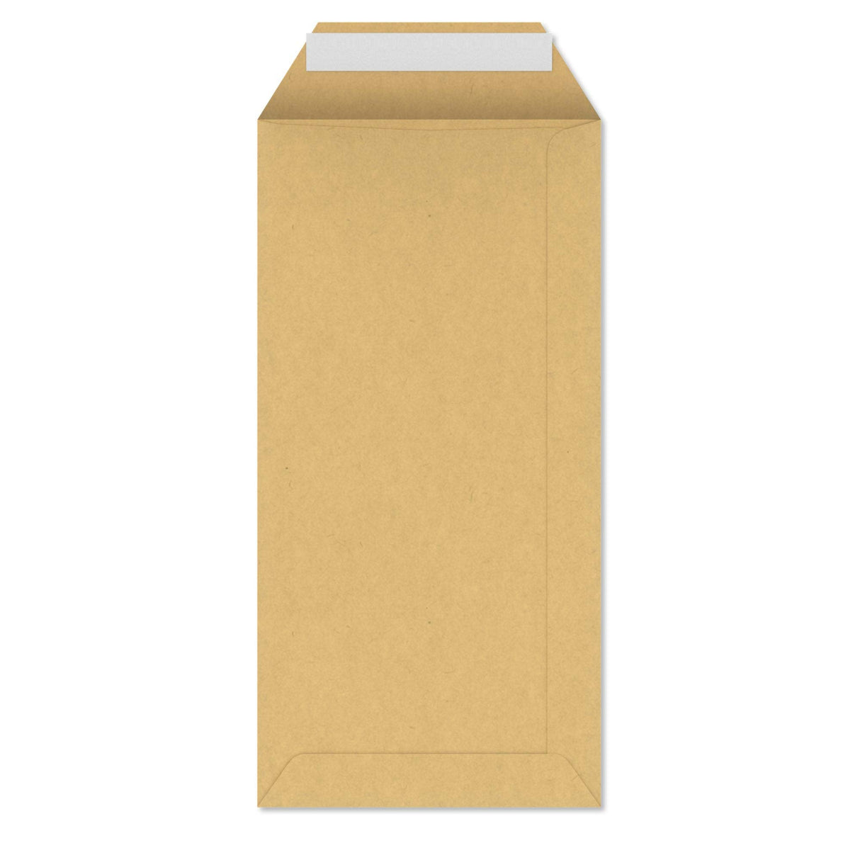 Krāsaina aploksne DL Manila Brown Peel & Seal (220 x 110 mm)