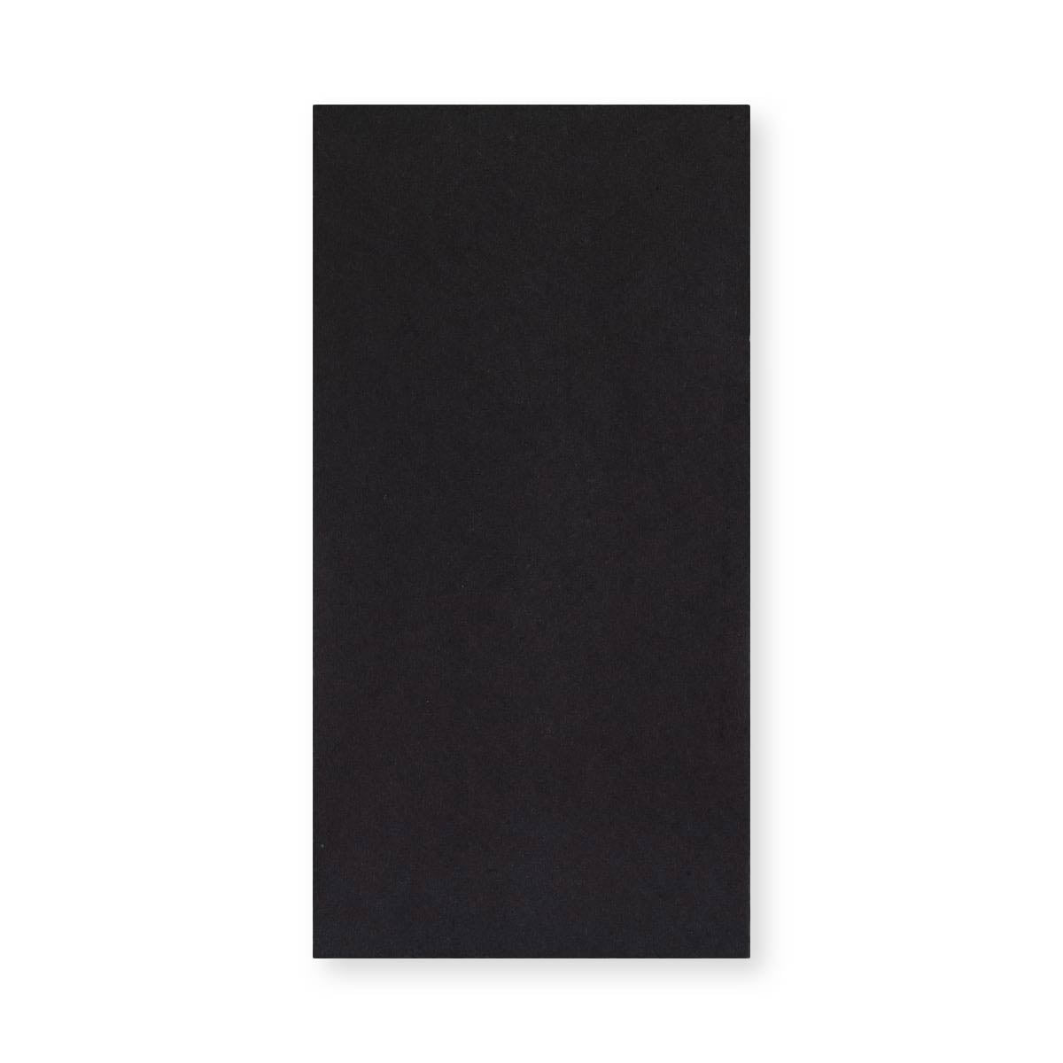 220x110 mm (DL) Zwarte Envelop