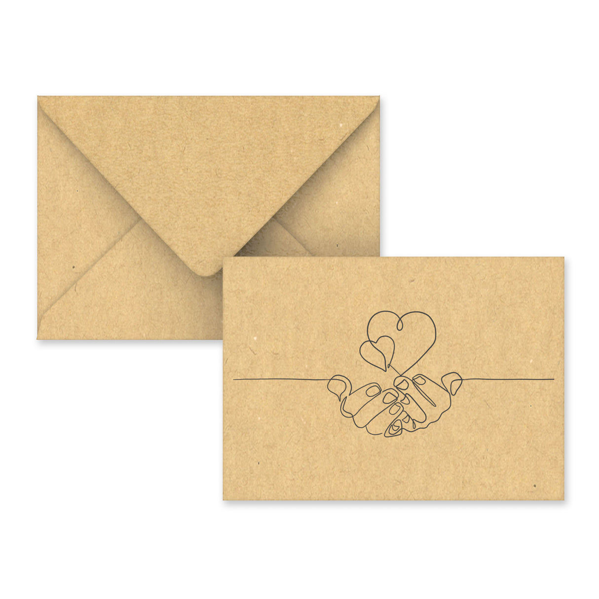 Valentīndienas krāsainā aploksne (Share Love Design)