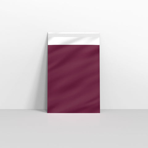 Burgundy Matt Finish Foil Envelopes