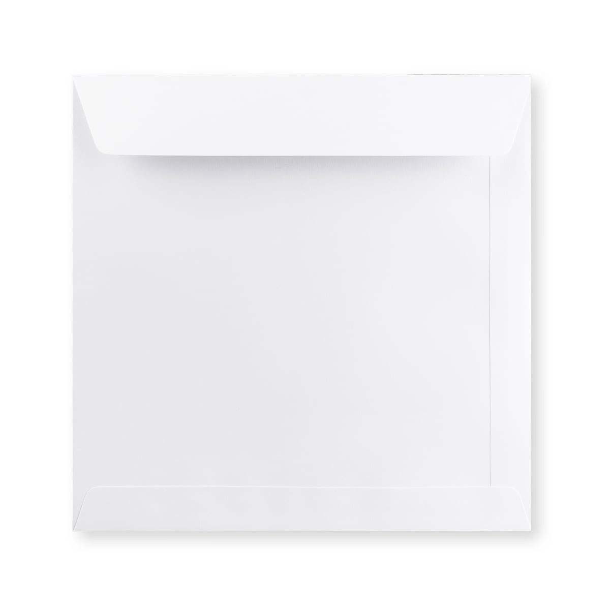 Balta aploksne - ar taisnu atloku 220x220 mm