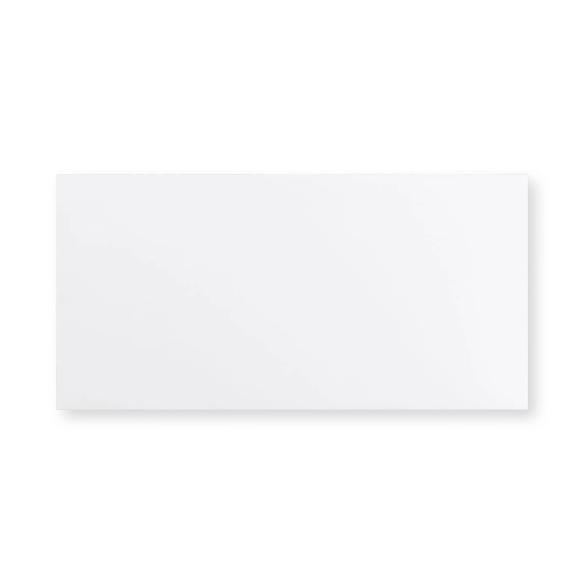 Plic alb DL cu clapă dreaptă (110 x 220mm)