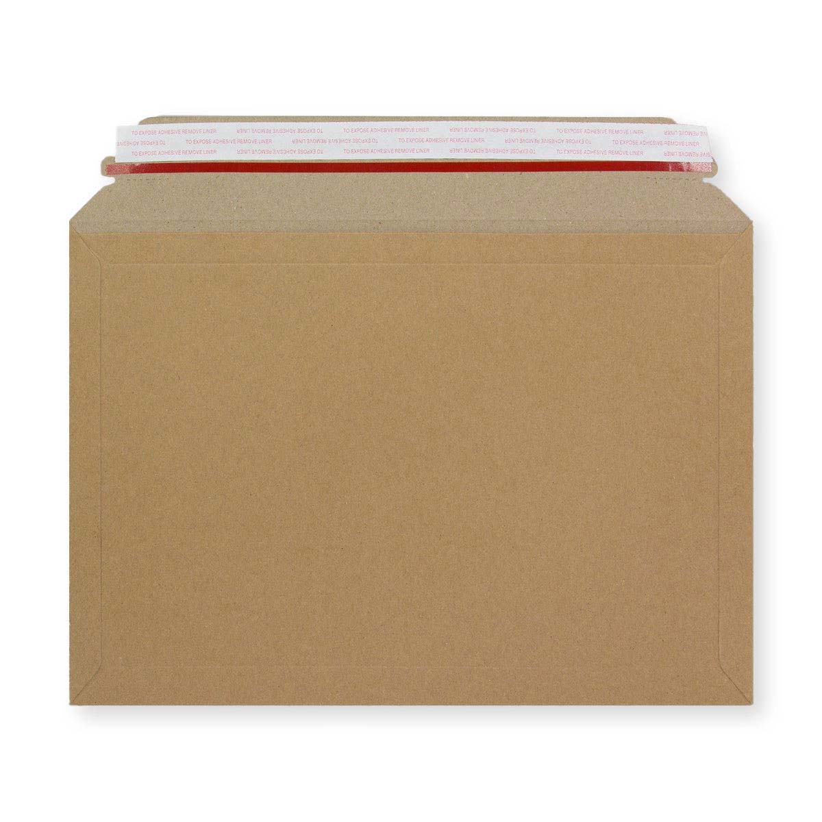 Μανίλα Καφέ Peel & Seal άκαμπτος φάκελος Mailers Board (234 x 334mm)