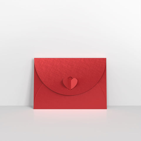 Cardinal Red Butterfly Envelopes