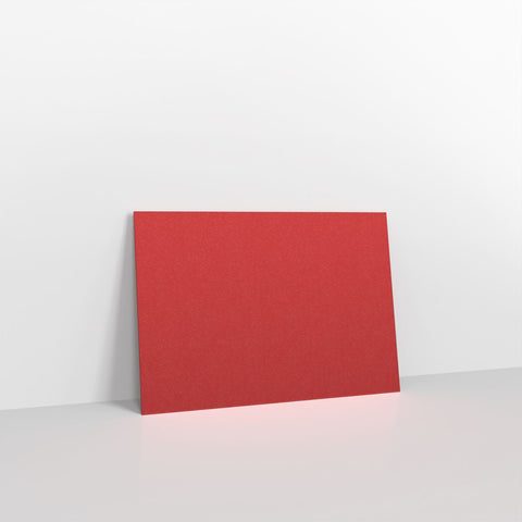 Cardinal Red Pearlescent Envelopes