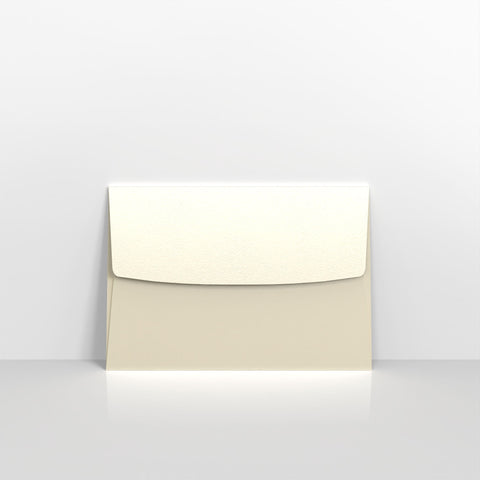 Champagne Tuck Flap Pearlescent Envelopes
