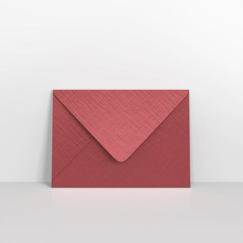 Claret Textured Envelopes