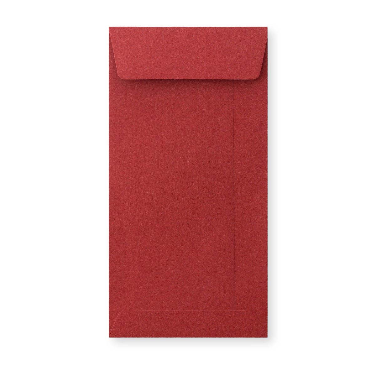 DL tumši sarkana krāsaina aploksne (220 x 110 mm)