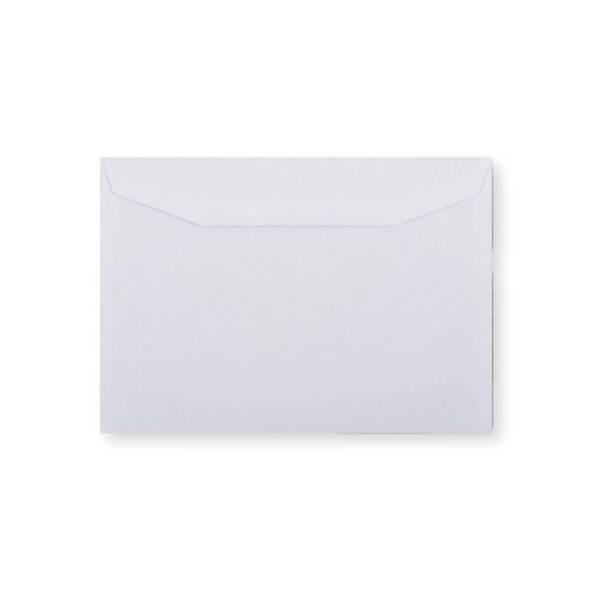 C5 balta gumijota biznesa aploksne (162 x 229 mm)