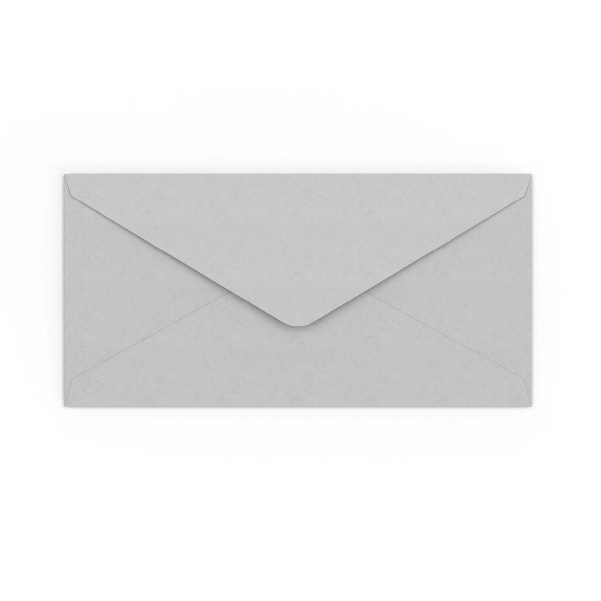 DL bāli pelēka gumijota V-veida aploksne (110 x 220 mm)