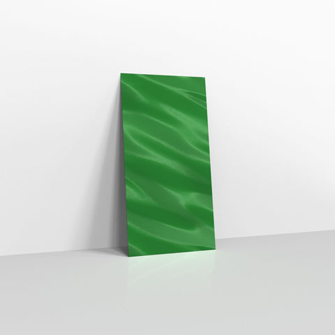Green Metallic Finish Foil Envelopes