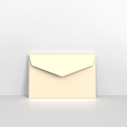 Ivory Coloured Peel and Seal V Flap Envelopes