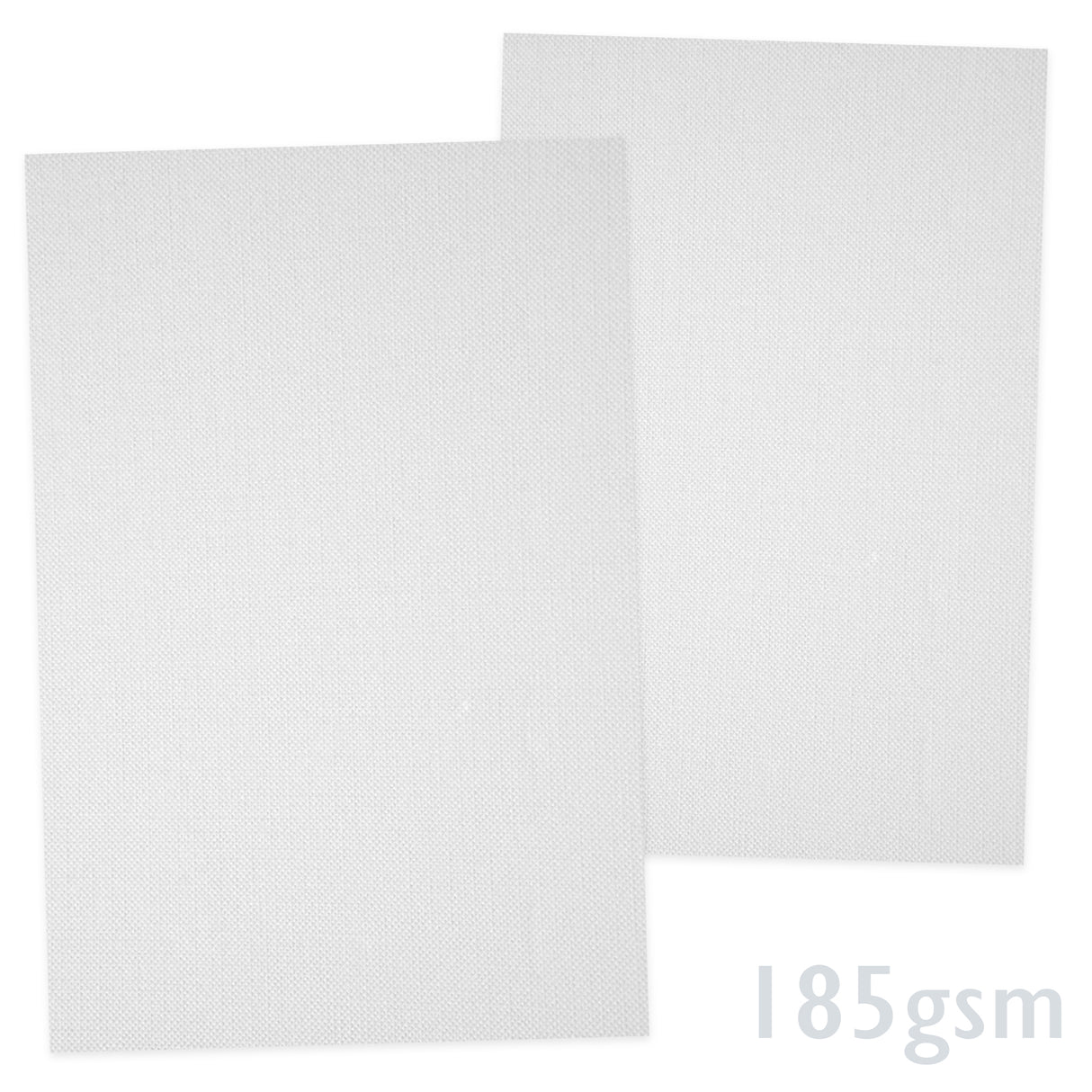 Weißes geripptes Papier 185g/m²