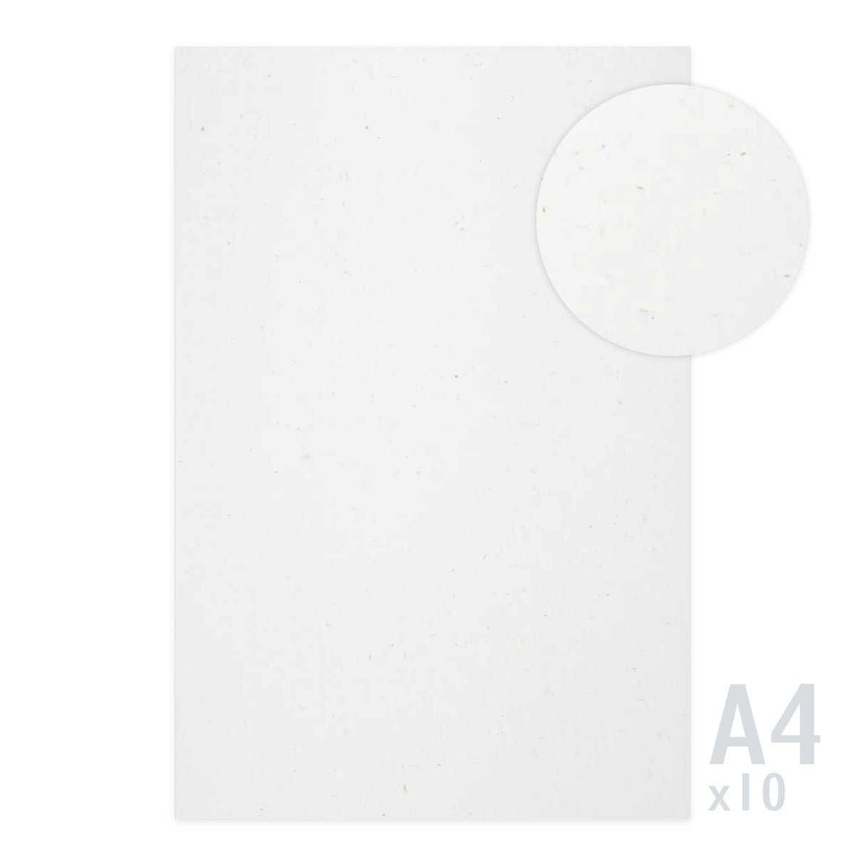White Paper 130gsm - 10 A4 Sheets