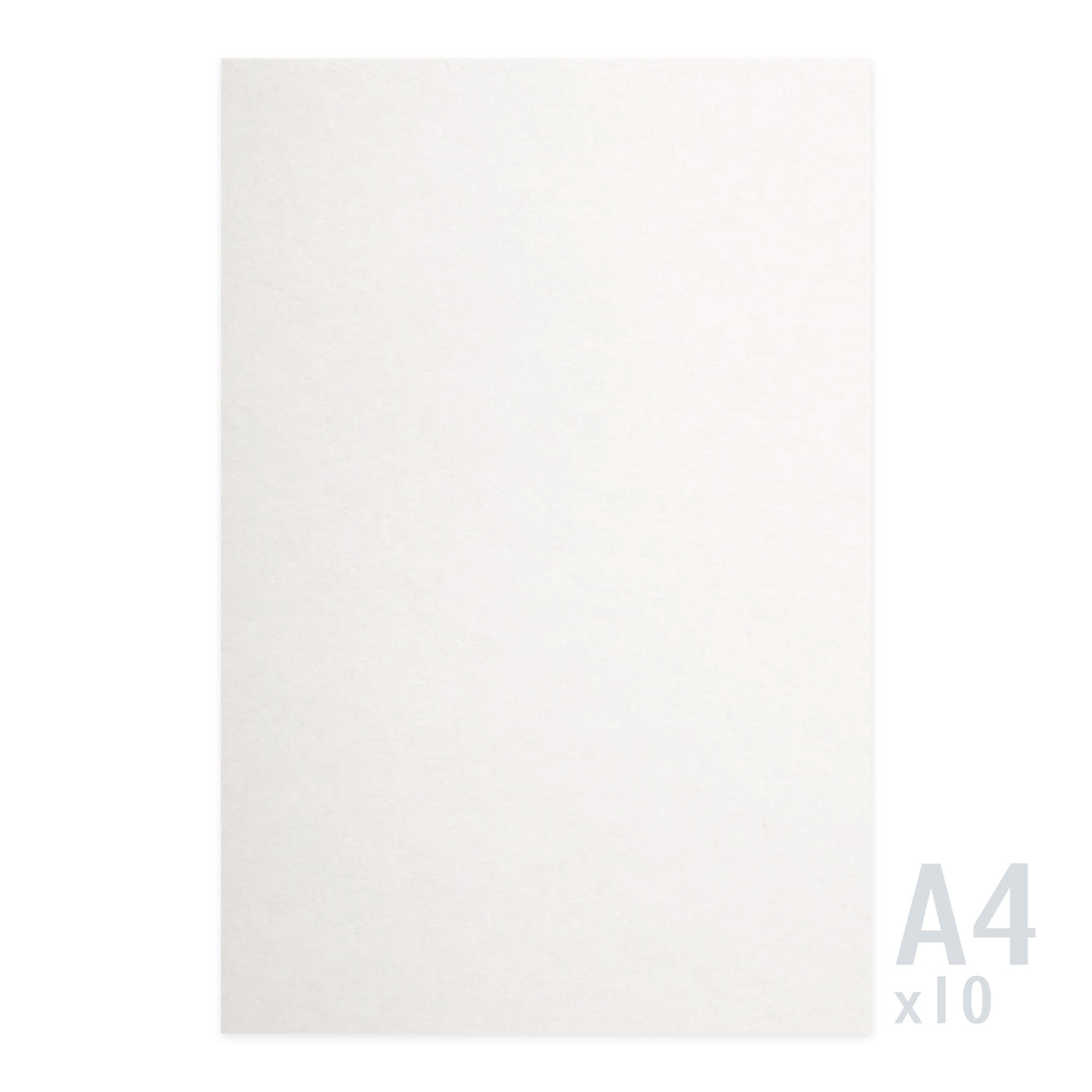 Wit linnenstructuur papier 120g/m² - 10 A4 vel