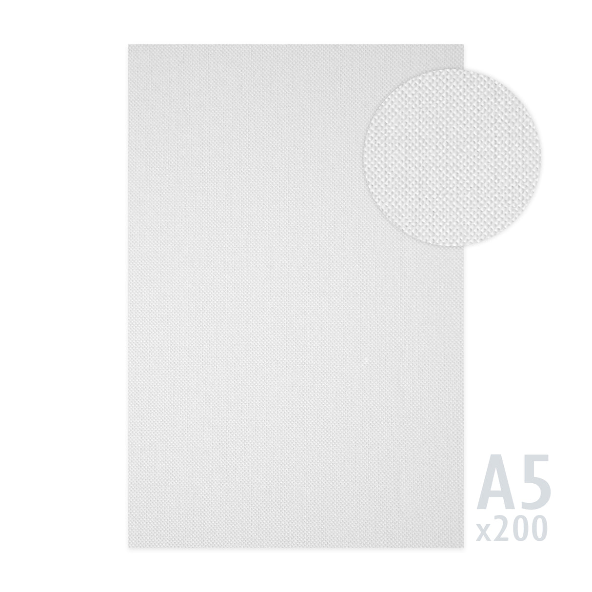Weißes geripptes Papier 185g/m²