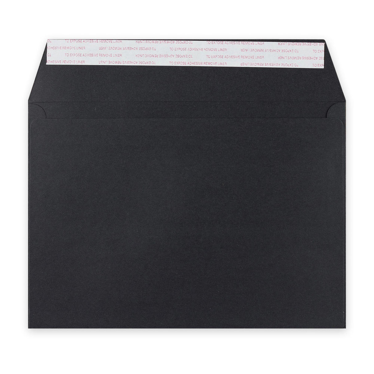 C5 melna luksus aploksne (162 x 229 mm)