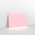 Pale Pink Coloured Gummed V Flap Envelopes