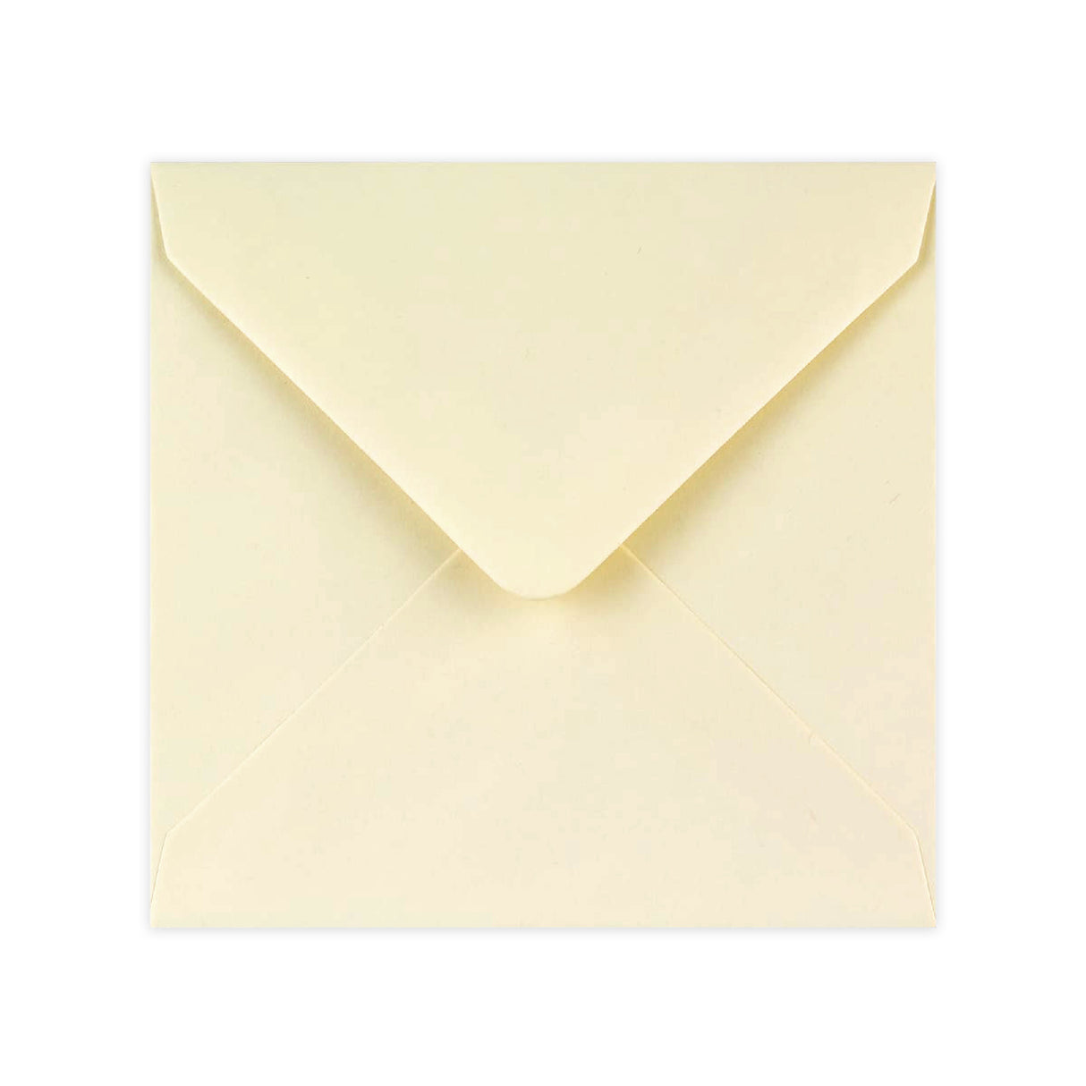 Ivory Wove Gummed V-Flap apsveikuma kartītes aploksne (140 x 140 mm)