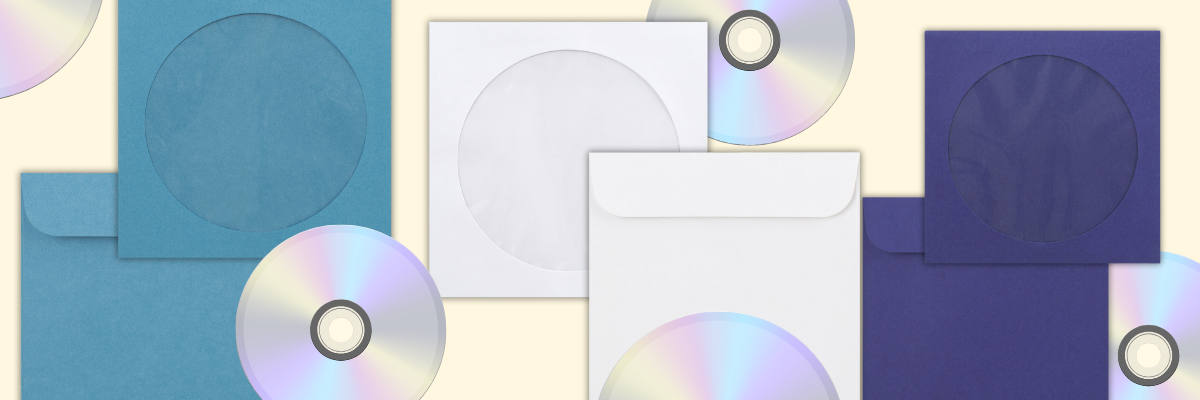 CD un DVD iepakojums