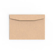 C6 Manila Brown Gummed Business Envelope (114 x 162mm)