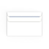 Busta colore bianco con stampa interna - finestra 114x162 mm (C6)