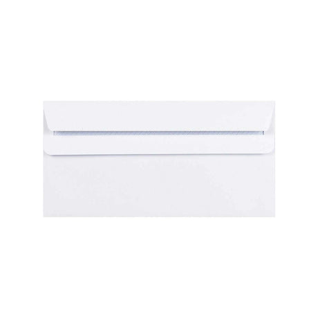 110x220mm DL bijeli novčanik Samozapečaćeni 110gsm Neprozirne omotnice