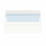 DL balts maksts ar pašlīmējošu plombu, 100 g/m² (110 x 220 mm)