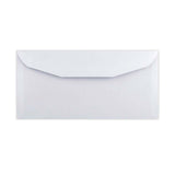 Balta necaurspīdīga gumijota biznesa aploksne (114 x 235 mm)