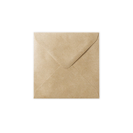 Busta in carta kraft Striata 130x130 mm