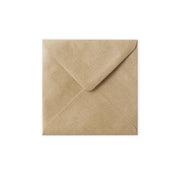 Ribbed Kraft Envelope 140x140mm