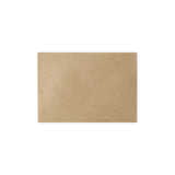Hnědá obálka s žebrovaným vzorem 114x162 mm (C6)