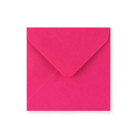 Fuschia-lyserød konvolut 116x116 mm