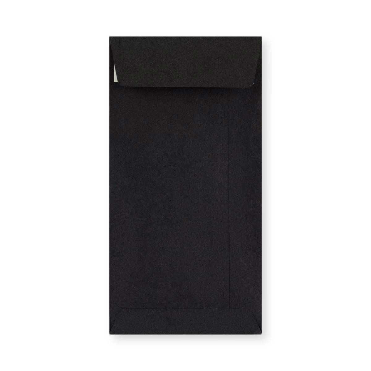 220x110 mm (DL) Zwarte Envelop
