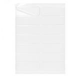 Rectangle Adhesive Labels