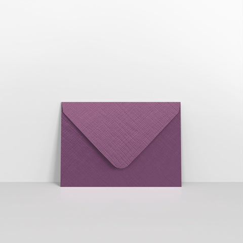 Amaranth Textured Envelopes