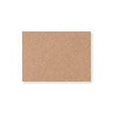 Recyklovaná hnědá obálka 82x113 mm (C7)