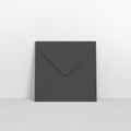 Black Coloured Gummed V Flap Envelopes