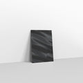 Black Metallic Finish Foil Envelopes