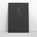 Black String and Washer Gusset Envelopes