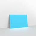 Blue Coloured Peel and Seal V Flap Envelopes