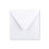 Balta aploksne - ar dimanta atlokiem 120x120 mm