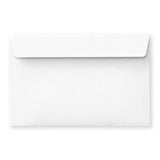 White Envelope - Straight Flap 127x190 mm