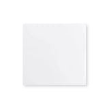 Balta aploksne - ar taisnu atloku 155x155 mm