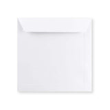 Balta aploksne - ar taisnu atloku 200x200 mm