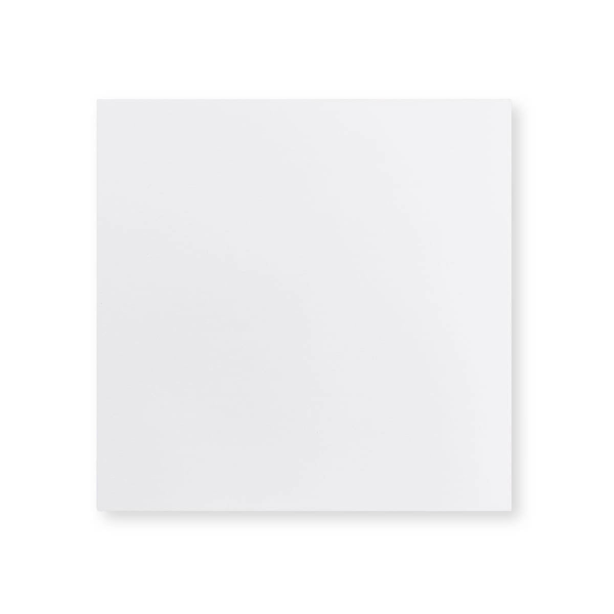 Balta aploksne - ar taisnu atloku 200x200 mm