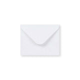 Balta aploksne - ar dimanta atlokiem 93x130 mm