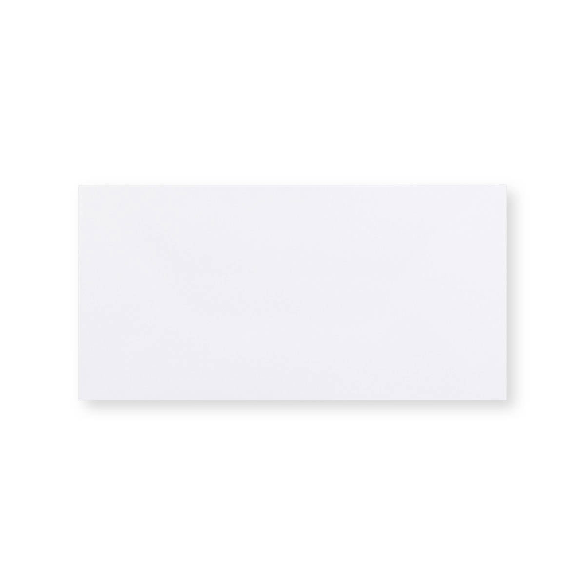 Balta aploksne - ar dimanta atlokiem 110x220 mm (DL)