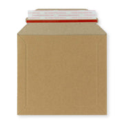 Manila Brown Peel & Seal Rigid Board Mailers Envelope (164 x 180mm)